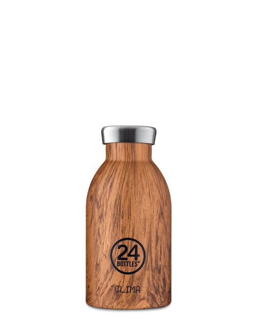 Clima Bottle | Sequoia Wood - 330 ml