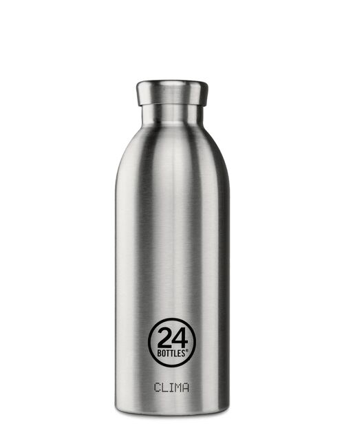 Clima Bottle | Brushed Steel - 500 ml