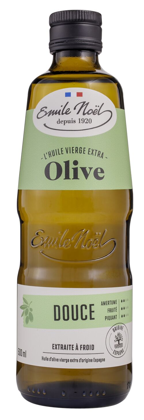 Huile d'Olive Vierge Extra Douce Bio - Emile Noël