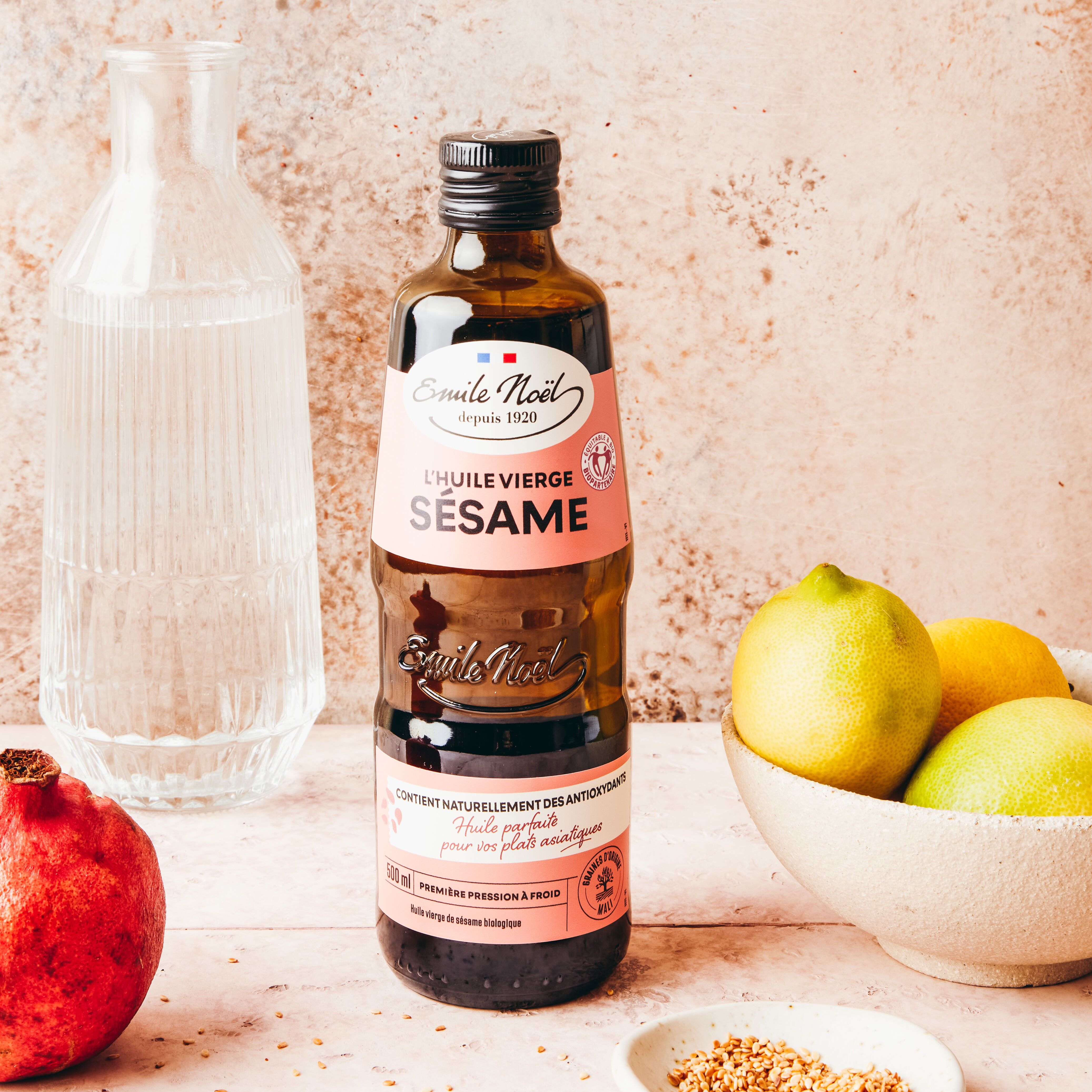 Organic Virgin Sesame Oil 500 ml