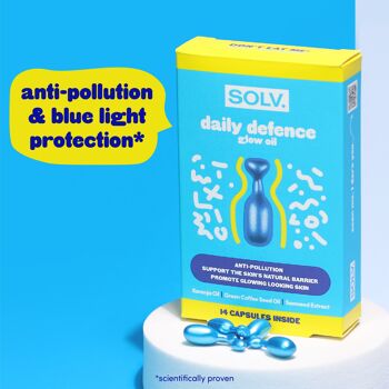 SOLV. Huile Daily Defense Glow 28 Gélules 3