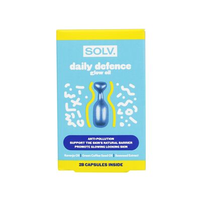 SOLV. Daily Defense Glow olio 28 capsule