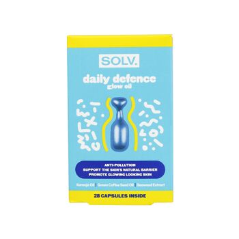 SOLV. Huile Daily Defense Glow 28 Gélules 1