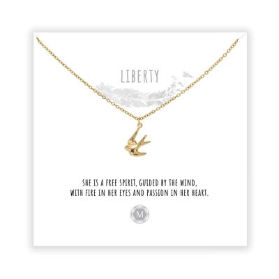 LIBERTY Necklace Gold