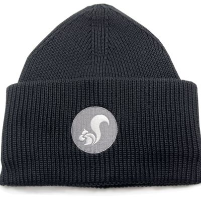 thies vegan Recycled Beanie dark grey (W/M/X)