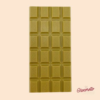 Tablette de chocolat à la pistache