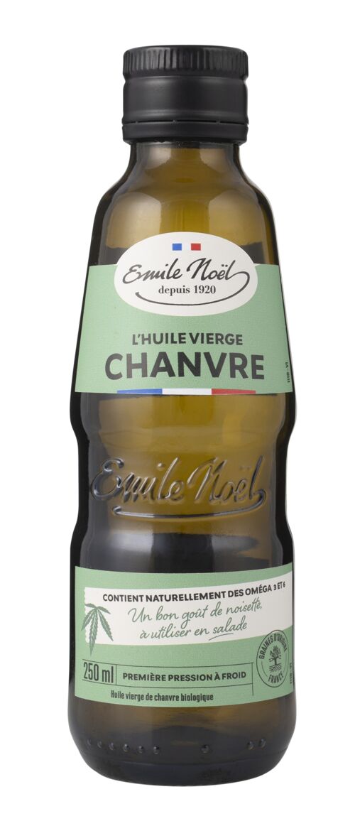 Huile Vierge de Chanvre 1/4L Bio