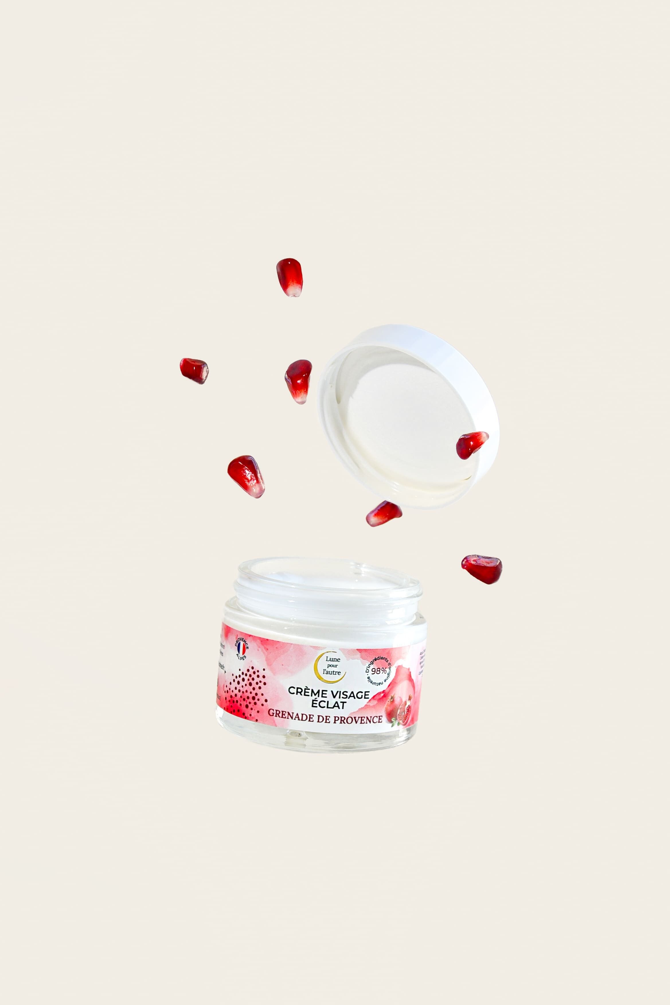 Radiance boosting face cream