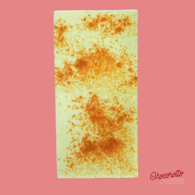 Tablet of White Chocolate with Chili Pepper 100gr