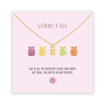 GUMMY A HUG Necklace Gold