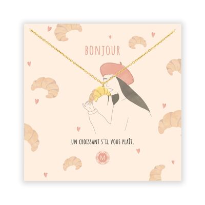 BONJOUR Necklace Gold