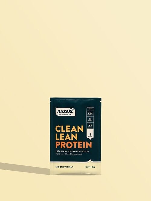 Clean Lean Protein Sachets - Single Sachet (1 Serving) - Smooth Vanilla