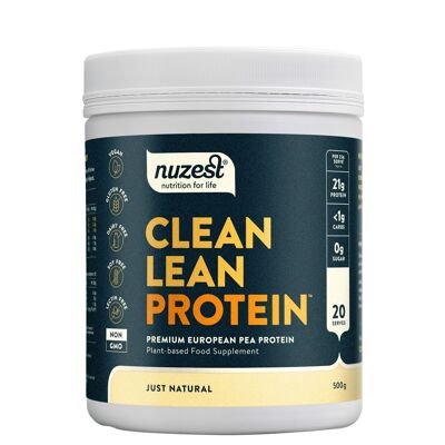 Proteine magre pulite - 500 g (20 porzioni) - Solo naturale