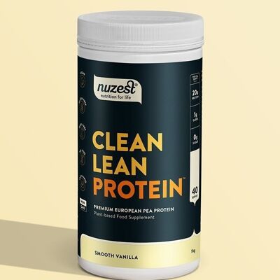 Clean Lean Protein - 1kg (40 Servings) - Smooth Vanilla