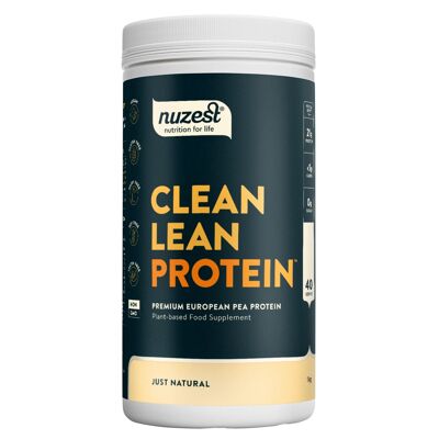 Proteine magre pulite - 1 kg (40 porzioni) - Solo naturale