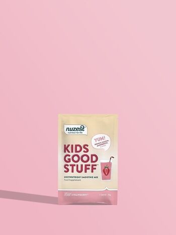Kids Good Stuff - Sachet individuel 15g (portion individuelle) - Fraise des bois 3