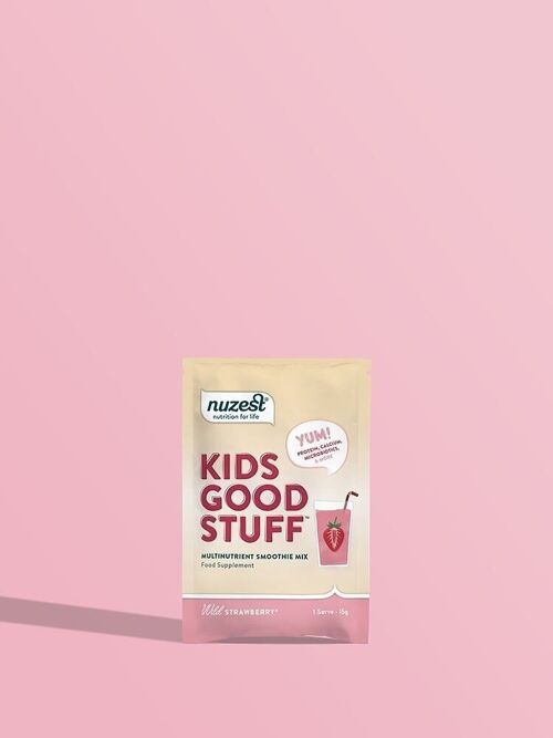 Kids Good Stuff - Single Sachet 15g (Single Serve) - Wild Strawberry