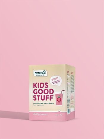 Kids Good Stuff - Boîte de 10 (10 Portions) - Fraise des Bois 3