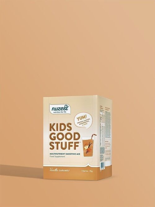 Kids Good Stuff - Box of 10 (10 Servings) - Vanilla Caramel