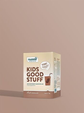 Kids Good Stuff - Boîte de 10 (10 Portions) - Chocolat Riche 3