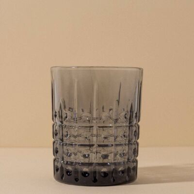 Anthracite Cate Water Glass Deco