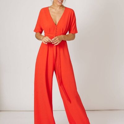 Ash Jumpsuit Koralle Rot Iconics