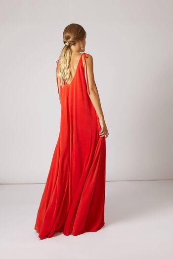 Iconiques de la robe pipi rouge tomate 4