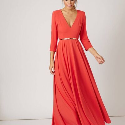 Vestido Fifi Rojo Coral · Iconics ·