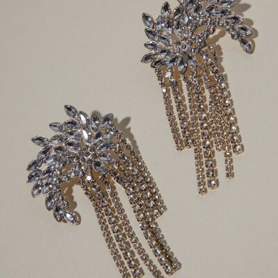 Boucles d'oreilles chandelier Lady B