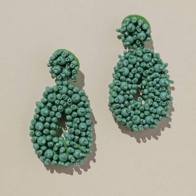 Green Vivian Earrings Ipanema