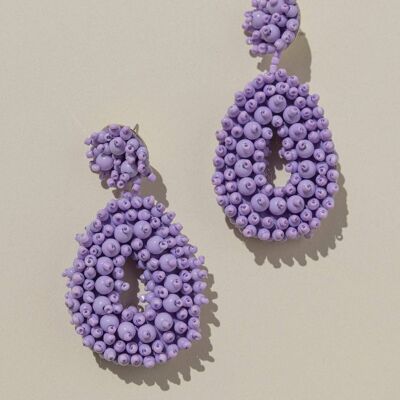 Vivian Lilac Earrings Ipanema