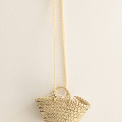 Ivory Natural Straw Basket Ipanema