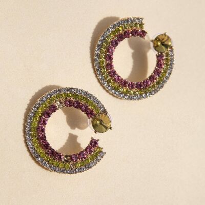 Boucles d'oreilles Elodie Rose Ipanema