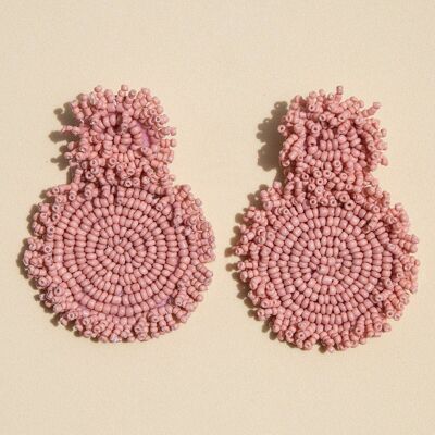 Boucles d'Oreilles Ari Rose Ipanema