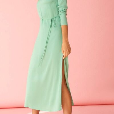 Grünes Zulay-Kleid Hübsch in Pink