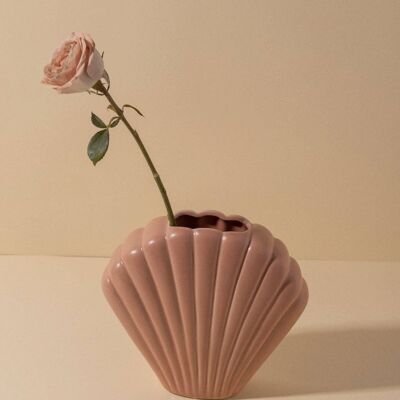 Shell Coral Vase Deco