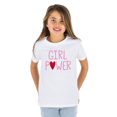 CAMISETA GIRL POWER MPT BLANCA