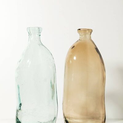 Vase aus recyceltem Glas Conques Deco