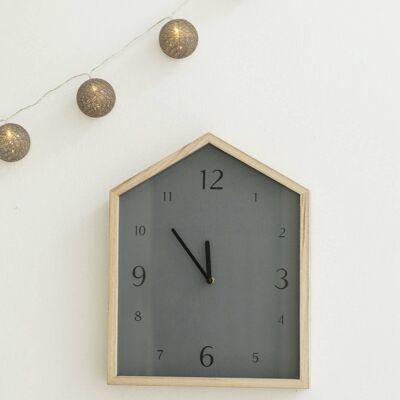 Gray House Clock · Deco ·