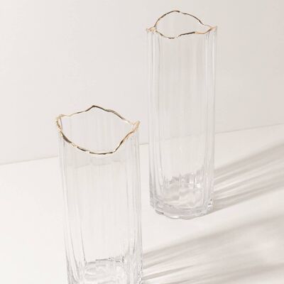 Suki Glass Vase Deco