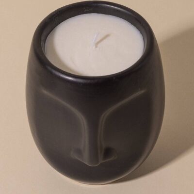 Aromatic candle Face Black · Deco ·