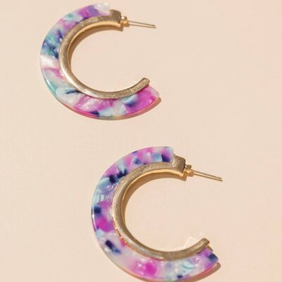 Earrings Bree Bougainvillea Hamptons