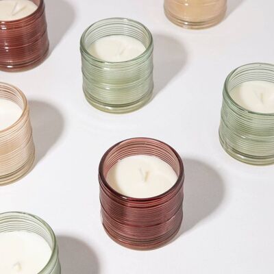 Candy Glass Scented Candles Deco