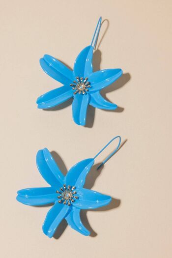 Boucles d'oreilles Prune Vivid Blue · Allégorie ·