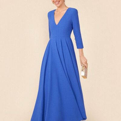 Fifi Blue Dress Hamptons