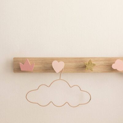 Pink Cloud Hanger (Set of 3) · Deco ·