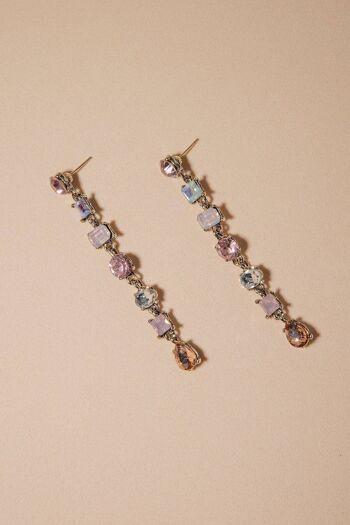 Boucles d'Oreilles Alexia Rose Wisteria 2