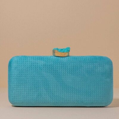 Turquoise Pia Clutch Wisteria