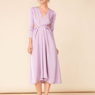 Lela Lavender Dress Wisteria