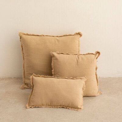 Apricot cushions Deco Medium square 40 x 40 cm